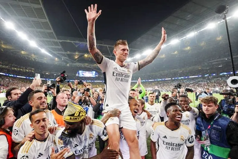 Toni Kroos sẽ giải nghệ sau Euro 2024 vào mùa hè này trên quê hương Đức của mình. Toni Kroos.jpg