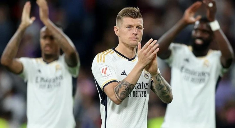 Toni Kroos đã có lần xuất hiện cuối cùng trong màu áo Real Madrid và màn trình diễn đỉnh cao cuối cùng ở cấp độ CLB.