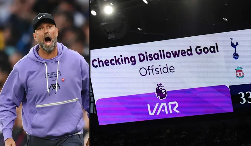 VAR mắc lỗi nghiêm trọng nhất ở mùa giải trước là trận đấu giữa Tottenham và Liverpool. Liverpool.jpg