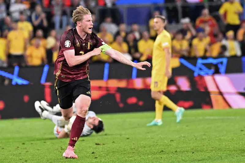 Kevin De Bruyne đã có màn trình diễn xuất sắc với tư cách là đội trưởng đội tuyển Bỉ. Bi11.jpg