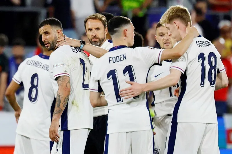 Đoàn quân của HLV Gareth Southgate dù gây thất vọng nhưng họ chỉ mới thủng lưới 1 bàn. Harry Kane1.jpg