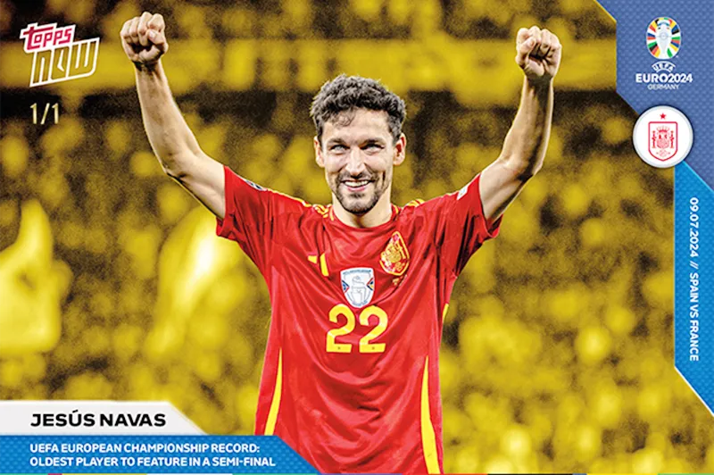 Jesus Navas là cầu thủ lớn tuổi nhất từng chơi một trận bán kết Euro. Euro 202.png
