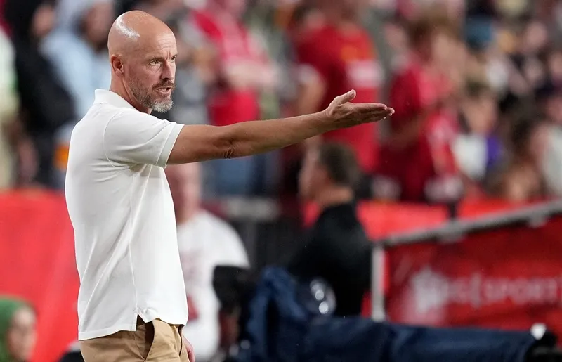 HLV Erik ten Hag xem ra quá khó khăn để giải bài toán ghi bàn của Man.United. Erik ten Hag.jpeg
