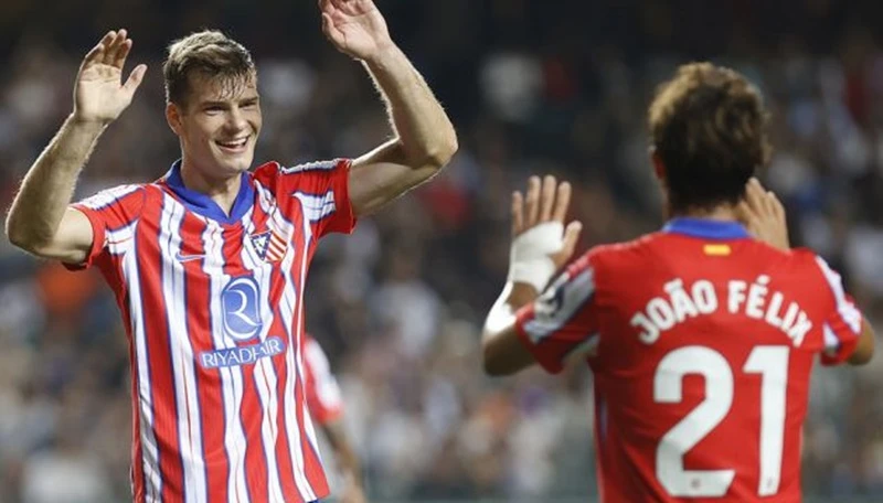 Tiền đạo Alexander Sorloth là sự kỳ vọng mới của Atletico Madrid cho mùa giải thành công.