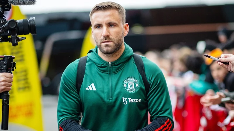 Man.United không có hậu vệ trái Luke Shaw cho đến sau loạt trận quốc tế tháng 9.