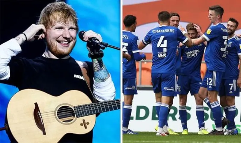 Ed Sheeran là cái tên mới nhất trong ngành giải trí đã đầu tư vào bóng đá. Ed Sheeran1.jpg