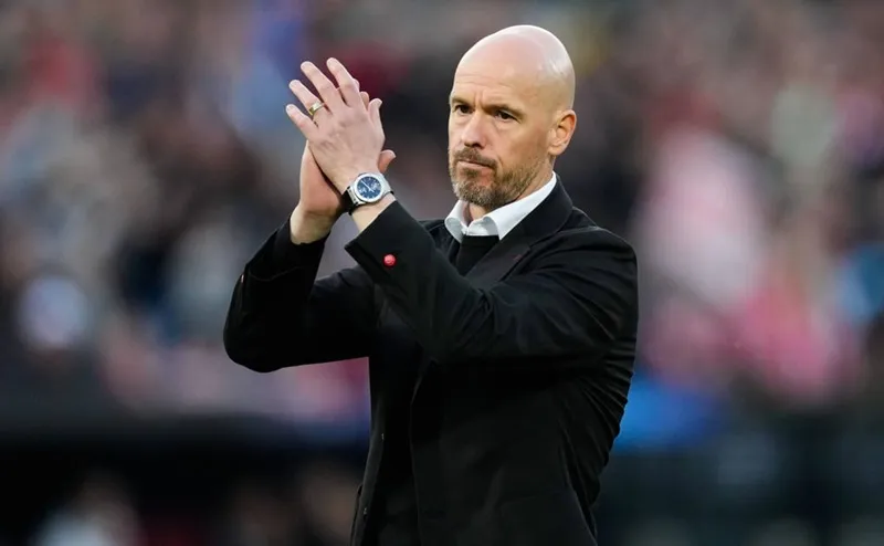 HLV Ten Hag tự tin Man.United khởi đầu tốt hơn so với mùa giải trước khi thua 4 trong 6 trận đầu tiên. Erik ten Hag.jpg