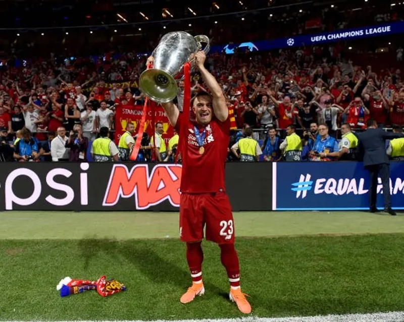 Shaqiri vô địch Champions League 2018-19 với Liverpool Shaqiri 1.jpg