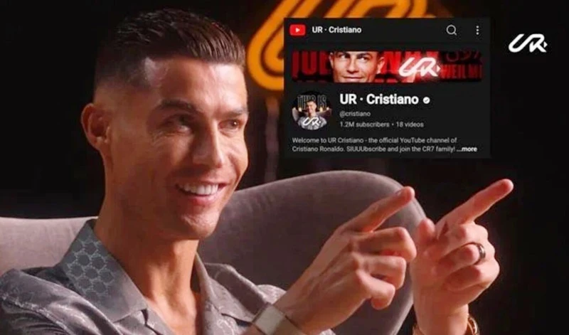 Cristiano Ronaldo đang mời hơn nửa tỷ người theo dõi anh trên Instagram tham gia kênh YouTube mới.