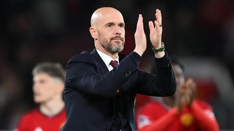 Man.United thắng 1-0 trước Fulham ở trận mở màn Premier League hôm thứ Sáu tuần trước. Ten Hag1.jpg