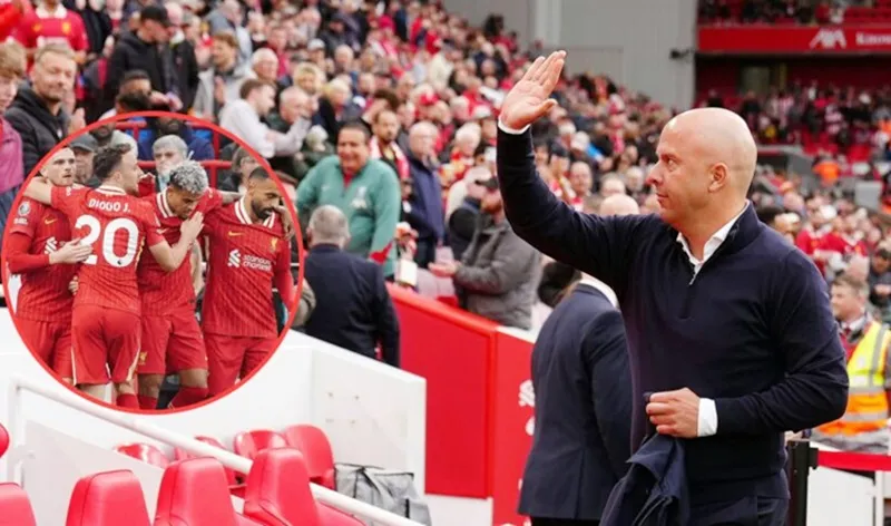 Tân HLV Arne Slot được chào đón và có màn ra mắt sân nhà Anfield khá ấn tượng.