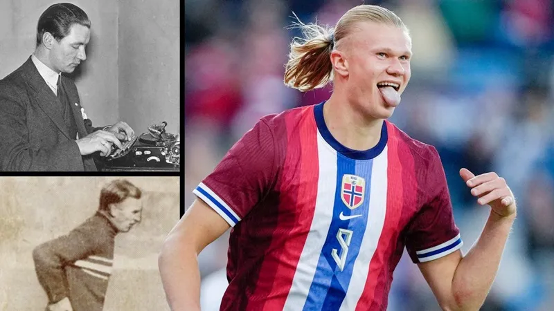 Hy hữu khi Erling Haaland được kiểm tra doping cùng 2 tuyển thủ quá cố Jorgen Juve và Einar Gundersen.