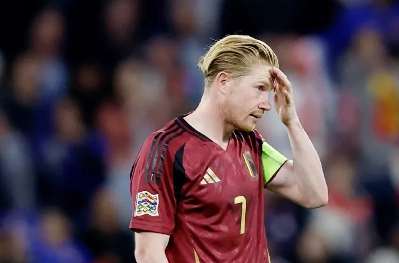 Đội trưởng Kevin De Bruyne một lần nữa chỉ trích tuyển Bỉ sau thất bại.