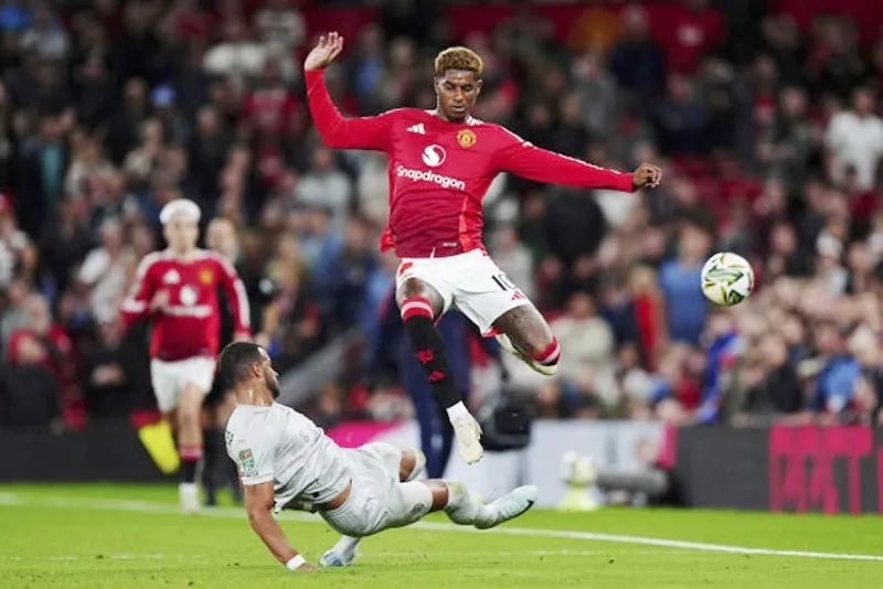 Marcus Rashford trở nên năng động và tìm lại bản năng ghi bàn là tin vui cho Man.United. Man United.jpg
