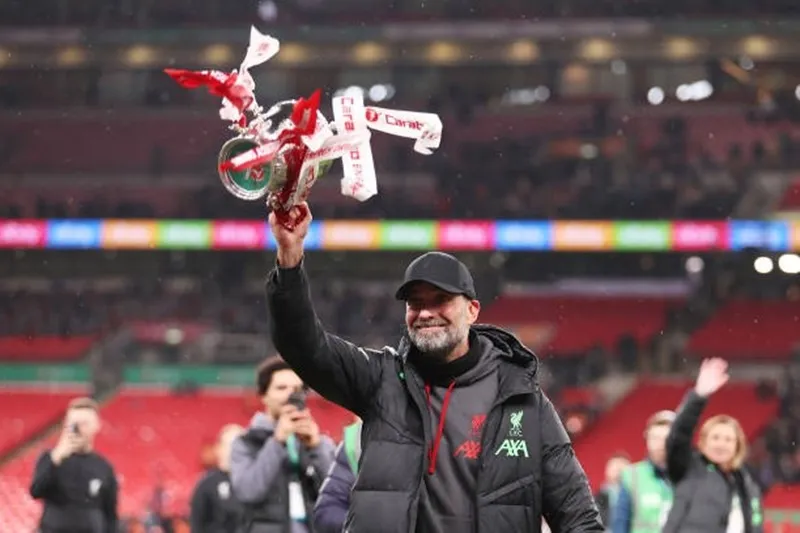 Danh hiệu Carabao Cup mùa trước giúp Klopp chia tay Liverpool với 1 kỷ niệm đẹp Enzo Maresca 1.jpg