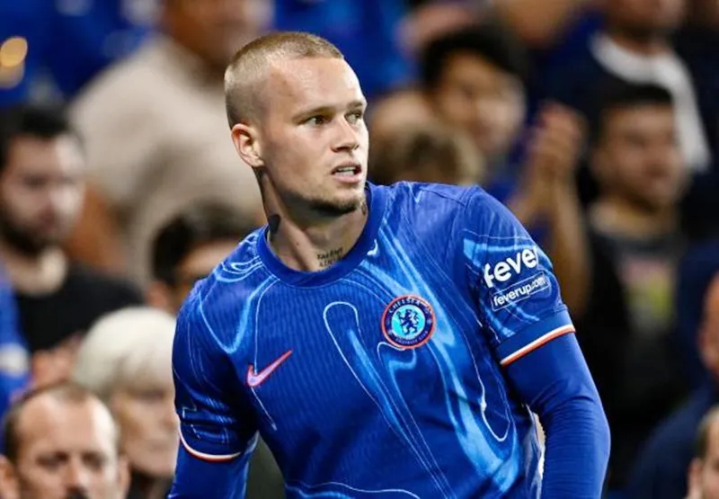 Mudryk chỉ có tổng cộng 5 bàn thắng cùng 4 pha kiến tạo trong 48 trận đấu tại Premier League. Mykhailo Mudryk1.jpg