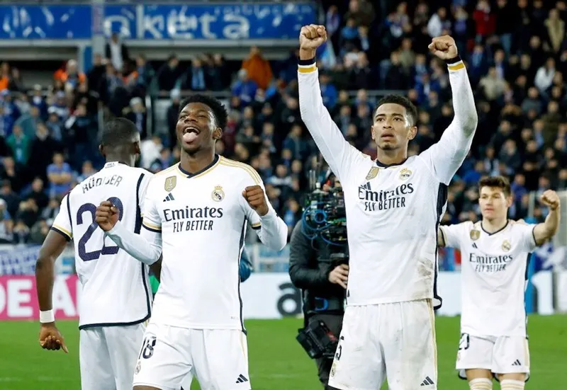 Real Madrid kéo dài chuỗi bất bại tại La Liga lên 39 trận kể từ tháng 9 năm ngoái. Kylian Mbappe1.jpg