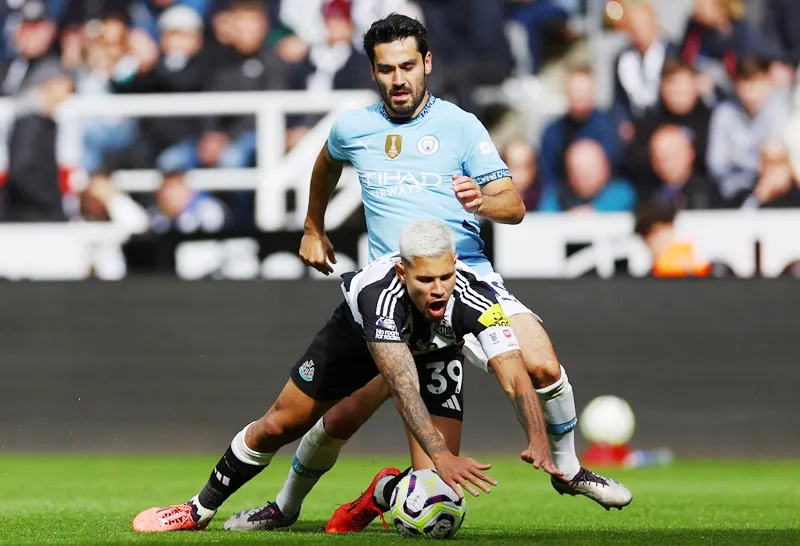 Ilkay Gundogan đã không đáp lại được sự kỳ vọng khỏa lấp sự thiếu vắng của Rodri. Pep Guardiola1.jpg