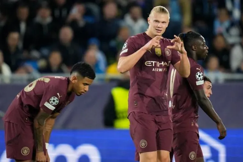 Erling Haaland nâng tổng số bàn thắng ở Champions League lên 42 sau 41 lần ra sân. Erling Haaland.jpg