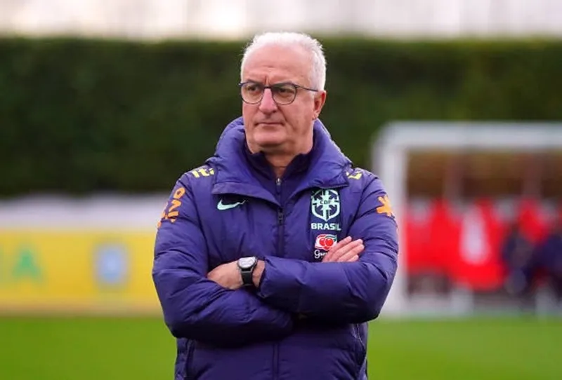 HLV của đội tuyển Brazil - Dorival Junior trên sân tập tại Sao Paulo