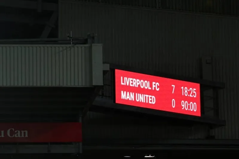 Trận thua 0-7 của Man.United trước Liverpool dưới thời Erik Ten Hag sẽ còn được nhắc mãi