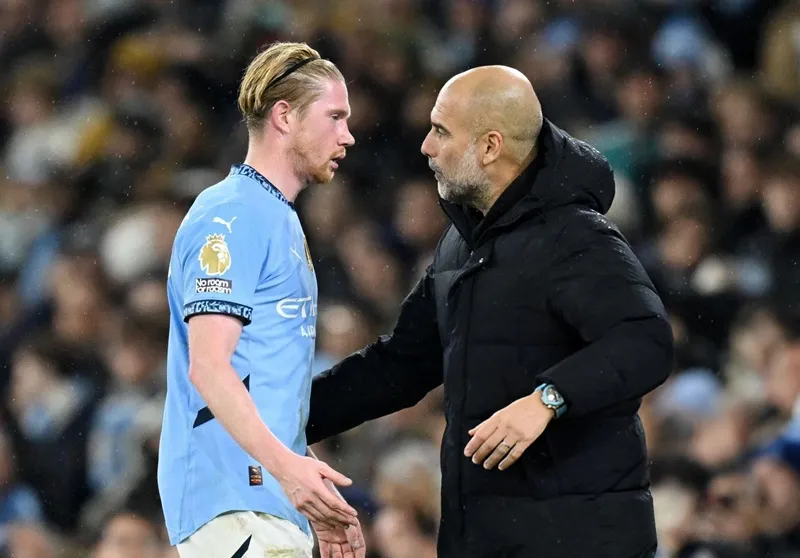 De Bruyne khẳng định không có vấn đề gì với HLV Pep Guardiola như nhiều suy đoán. Kevin De Bruyne1.jpg