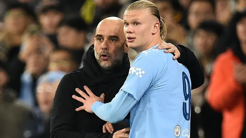 Erling Haaland tìm lại được bản năng sát thủ là mong ước lớn nhất của HLV Guardiola lúc này. Pep Guardiola1.jpg