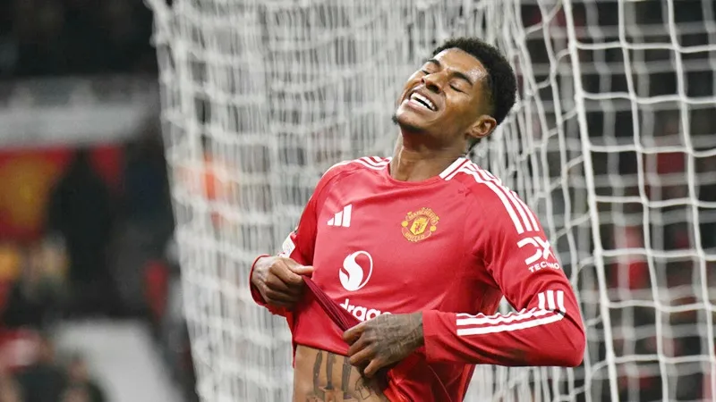 Tiền đạo Marcus Rashford của Man.United đã ám chỉ rằng anh có thể sẵn sàng rời khỏi CLB. Manchester United.jpg