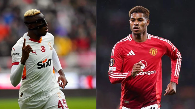 Man.United muốn đổi Rashford lấy Osimhen