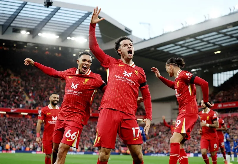 Liverpool hướng đến là đội duy nhất toàn thắng ở vòng bảng Champions League phiên bản mới. Liverpool 1.jpg