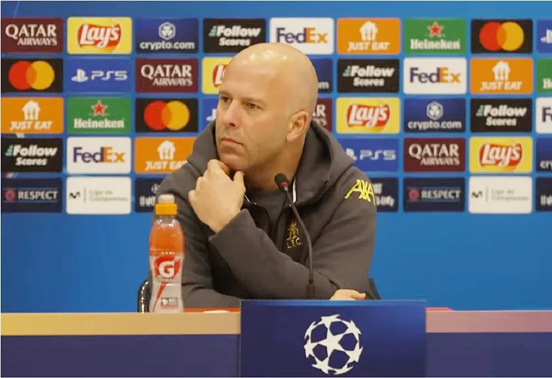 HLV Arne Slot quyết định đưa một đội hình dự bị đến Hà Lan để đối đầu PSV Eindhoven. Liverpool.jpg