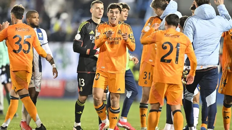 Các cầu thủ trẻ của Real Madrid giúp đội giành chiến thắng 3-2 trước Leganes.