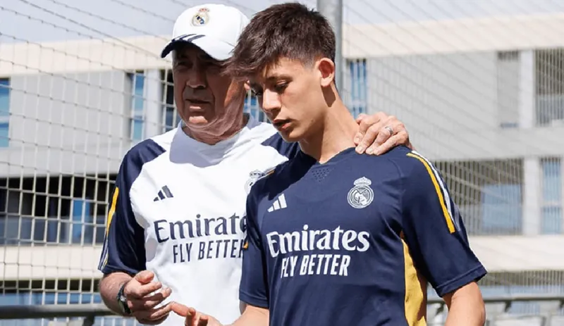 HLV Carlo Ancelotti khẳng định các cầu thủ trẻ như Arda Guler phải tôn trọng hệ thống phân cấp của Real Madrid. Ancelotti.png