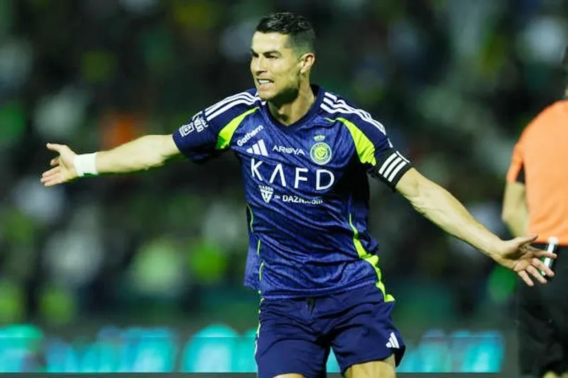 Ronaldo im hơi lặng tiếng trong trận thua của Al-Nassr trước Al-Orubah Ronaldo.jpg