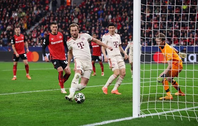 Inter Milan sẽ đối đầu một Bayern Munich đã vùi dập Leverkusen với tổng tỷ số 5-0. Leverkusen.jpg