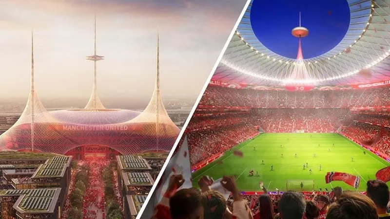 Thay thế Old Trafford là sân mới có sức chứa 100.000 với chi phí dự kiến khoảng 2 tỷ bảng. Man Utd.jpg