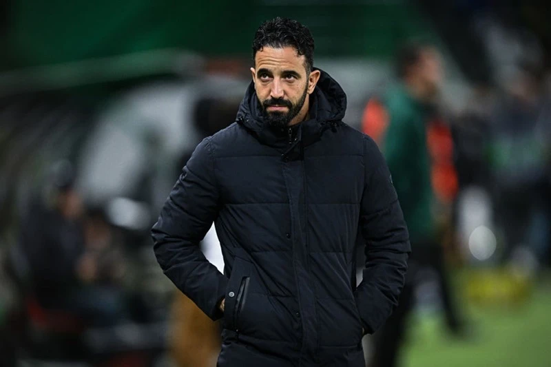 HLV Ruben Amorim và Man.United đã vào tứ kết Europe League. Ruben Amorim.jpg