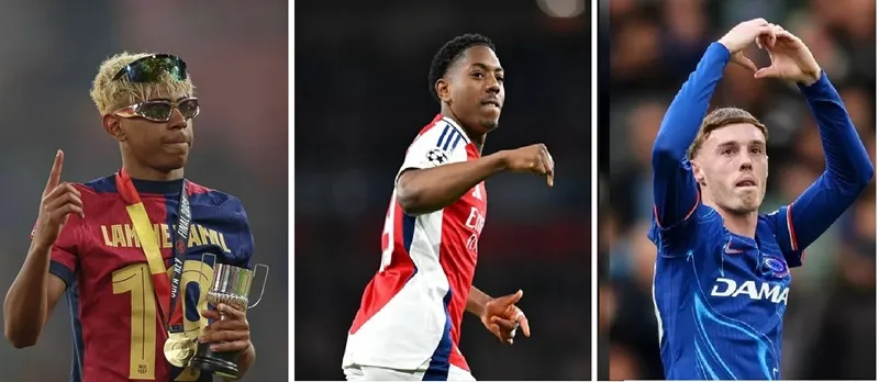 Lamine Yanal, Ethan Nwaneri và Cole Palmer