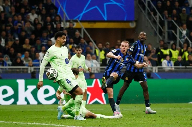 Davide Frattesi ghi bàn quyết định trong hiệp phụ đưa Inter Milan vào chung kết Champions League lần thứ 2 trong 3 năm. Davide Frattesi.jpg