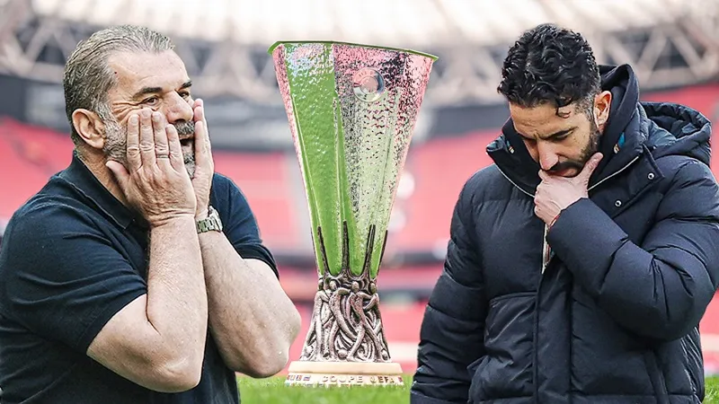 HLV Ruben Amorim của Man.United và Ange Postecoglou của Tottenham không nghĩ công việc của họ bị đe dọa.