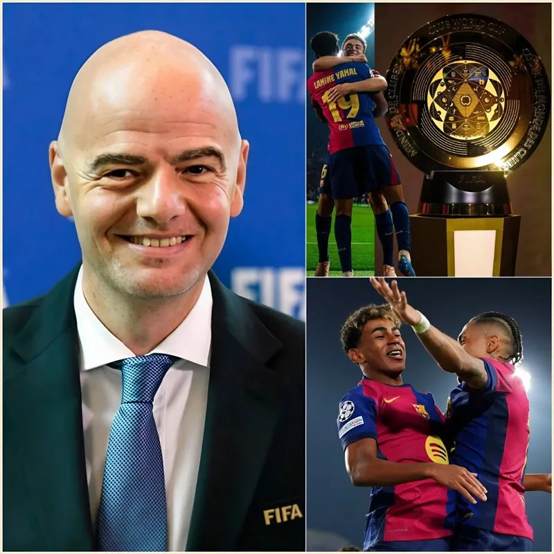 Infantino tiếc nuối vì thần đồng của Barcelona không thể góp mặt tại FIFA Club World Cup. Gianni Infantino1.jpg