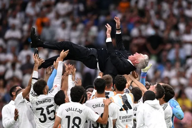 Ancelotti giành được 15 danh hiệu trong 2 nhiệm kỳ của mình với Real Madrid. Carlo Ancelottic.jpg