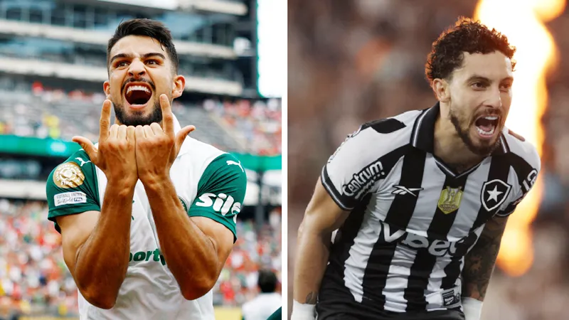 Botafogo (phải) đã bất bại trước Palmeiras trong 5 trận đối đầu liên tiếp gần nhất. Palmeiras.png