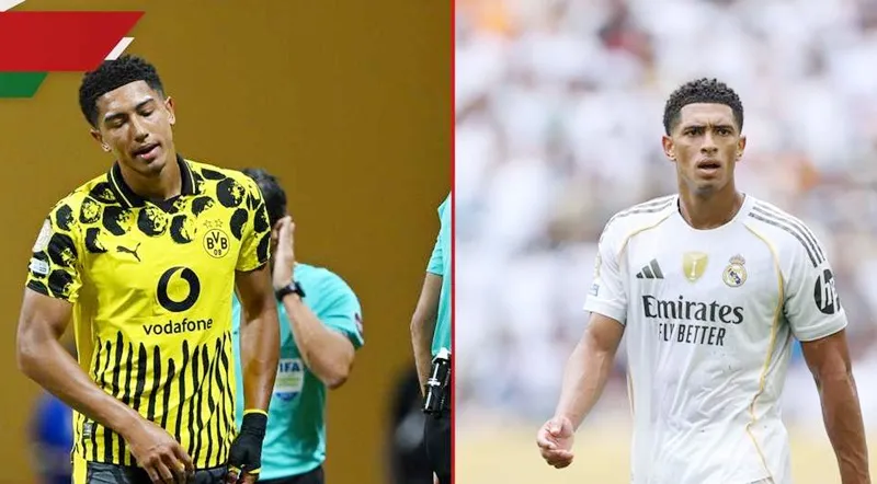 Jobe Bellingham của Borussia Dortmund bị treo giò nên không thể đối đầu người anh rất nổi tiếng Jude của Real Madrid ở tứ kết.