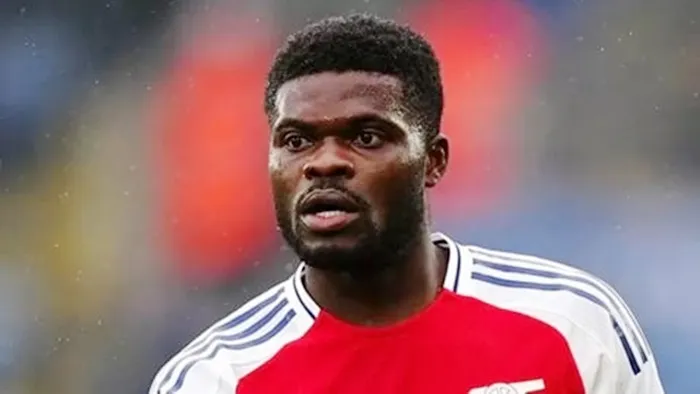 Thomas Partey trong màu áo Arsenal