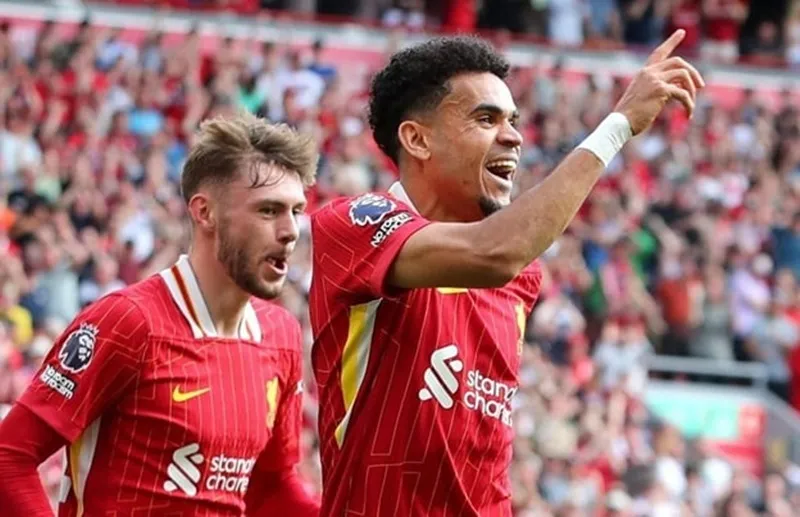 Luis Diaz đóng vai trò quan trọng trong chiến dịch vô địch Ngoại hạng Anh 2024/25 của Liverpool.