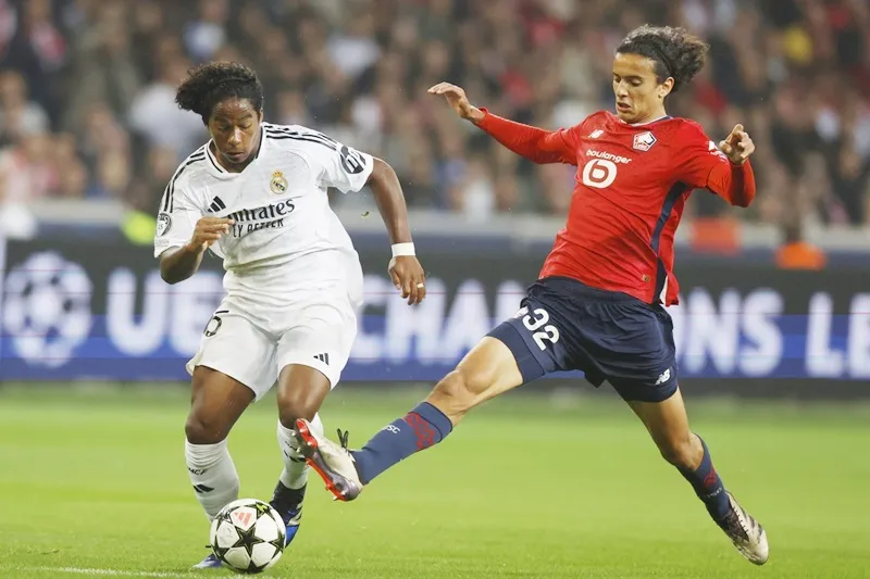 Endrick ưu tiên vẫn là ở lại Sanriago Bernabeu để tiếp bước đàn anh Vinicius Junior. Endrick.jpg