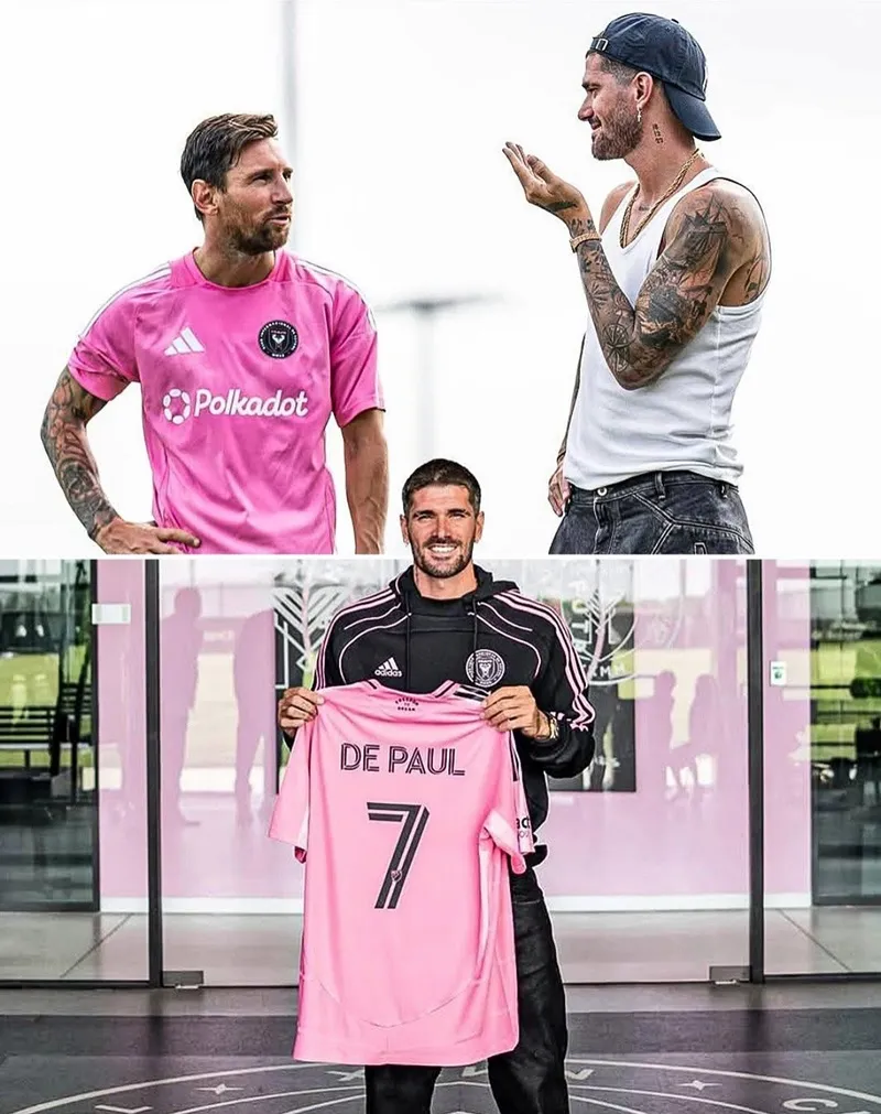 De Paul nhanh chóng gặp Messi ngay khi gia nhập Inter Miami từ Atletico Madrid. Rodrigo De Paul1.jpg