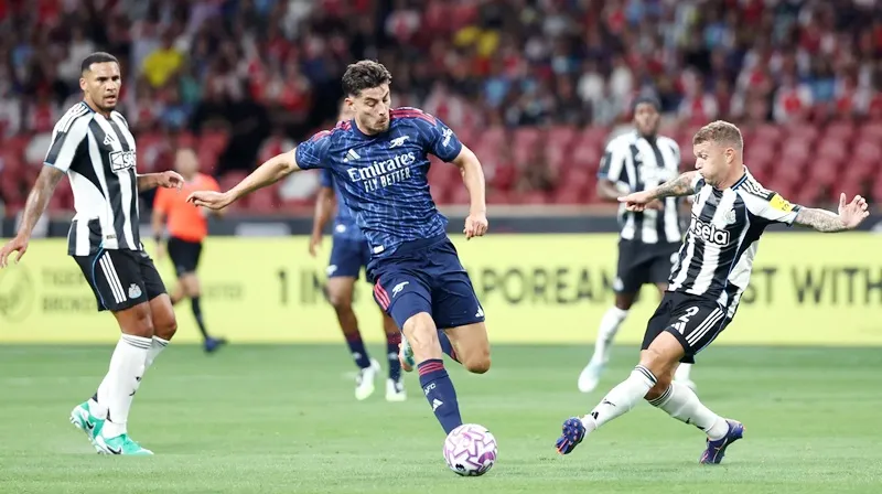 Kai Havertz bỏ lỡ 2 cơ hội ngon ăn và tiếp tục cho thấy sự thiếu tin cậy trước khung thành. Kai Havertz.jpg
