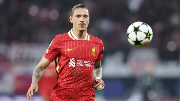 Darwin Nunez nhiều khả năng rời Liverpool bất chấp khởi đầu tiền mùa giải ấn tượng. Benjamin Sesko.jpg